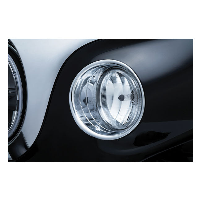 Kuryakyn Driving Light Bezels – 2014–2018Indian Chieftain; 2019–2022…
