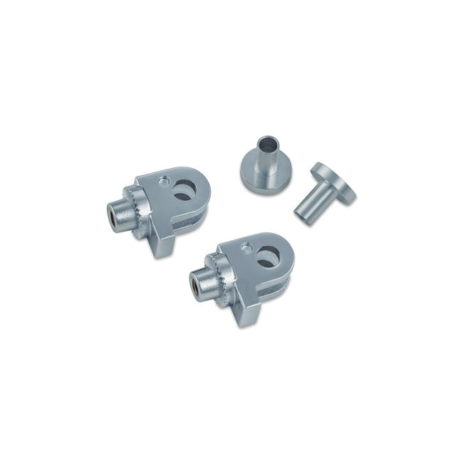 Kuryakyn Footpeg Adapter Splined Chrome – Triumph: Front OEM Peg Mounts Only:…