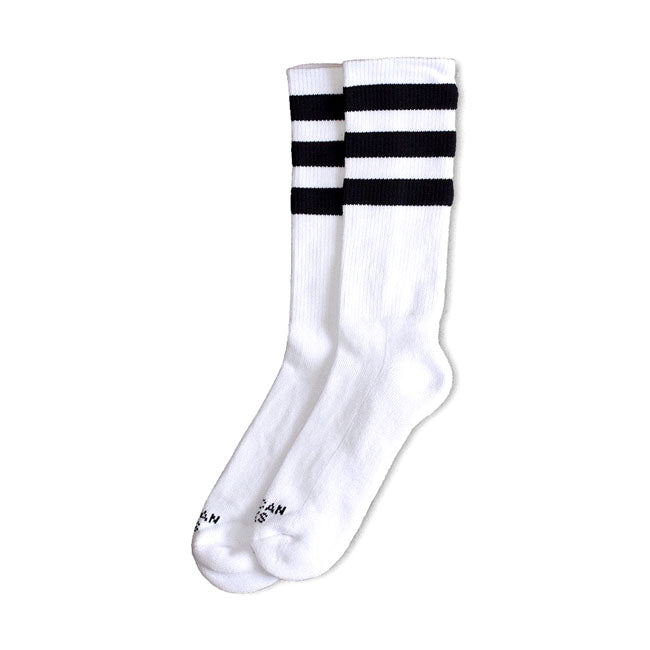 American Socks Old School Ii Mid High Socks White – One Size Fits Most