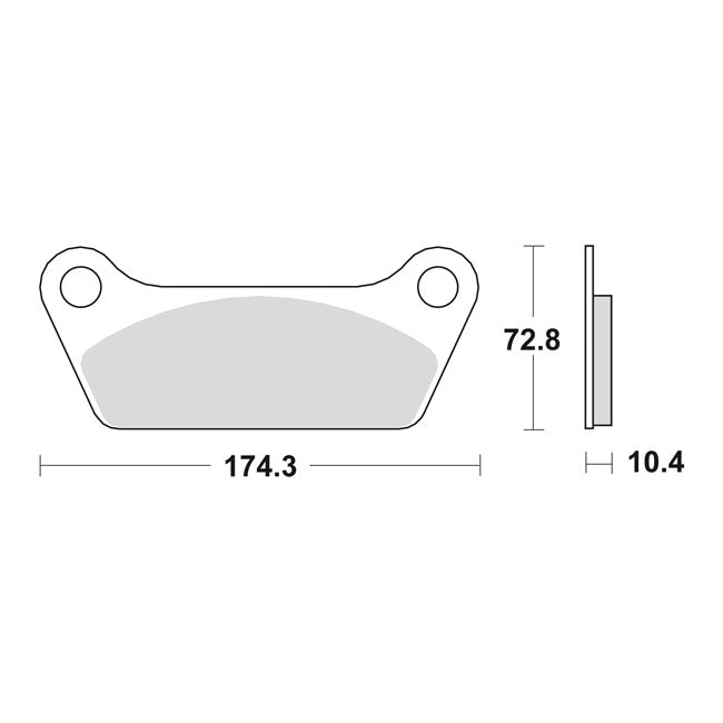 Sbs Street Ceramic – Rear: 1981–1984 FLH; 1980–1985 FLT