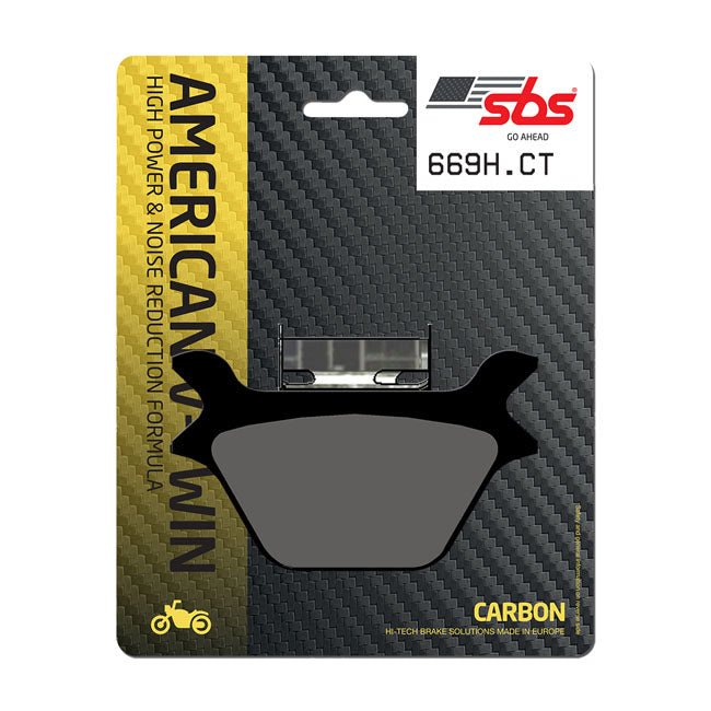 Sbs Brake Pads Street Carbon Tech – Rear: L1987–1999 Big Twin; Twin Cam; XL…