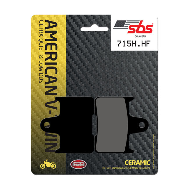 Sbs Brake Pads. Street Ceramic (Organic) – Rear: 2014–2022 XL Sportster