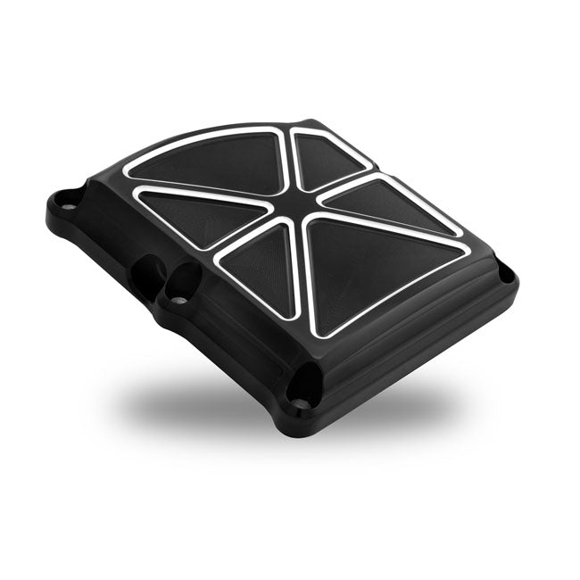 Pm Formula Transmission Top Cover Contrast Cut for 18-20 M8 Softail; 17-20 M8 Touring