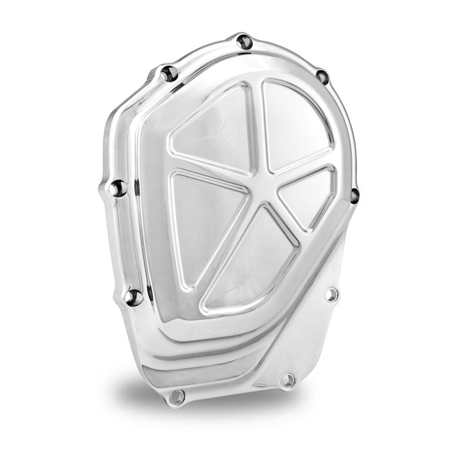 Pm, Scallop Cam Cover. Chrome for 18-20 Softail; 17-20 Touring, Trikes