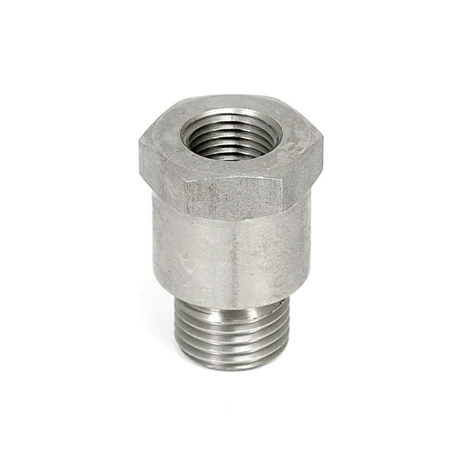 Streethogs 1/2-20 Oil Gauge Fitting to Crankcase. Stainless – 1970–1999 Big Twin
