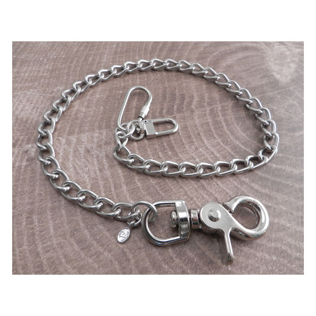 Amigaz Splicer Chrome Wallet Chain 16"