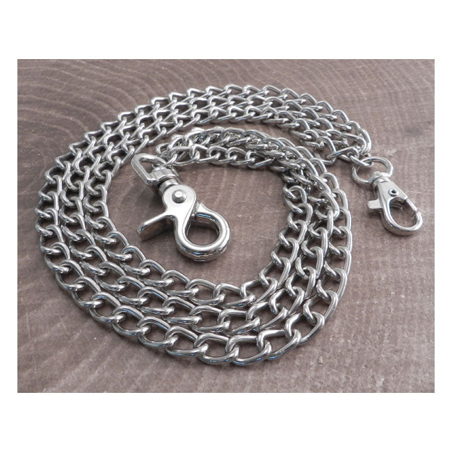Amigaz Splicer Chrome Triple Wallet Chain
