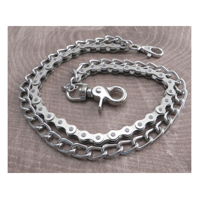 Amigaz Bike Chain & Shackle Double Wallet Chain