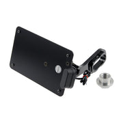 Cult-Werk Side Mount License Plate Bracket, Black. France – 2013–2017 FXSB
