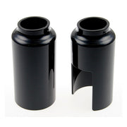 Cult-Werk 2-Piece Lower Fork Tube Cover Kit, Gloss Black – 2013–2017 FXSB