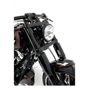 Cult-Werk 2-Piece Lower Fork Tube Cover Kit, Gloss Black – 2013–2017 FXSB