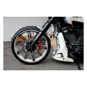 Cult-Werk Radiator Cover ''Racing''. Matte Black – Softail: 2018–2020FXBR Breakout 107…