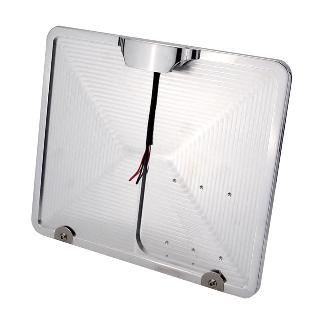 Licence plate holder - Austria. Polished
