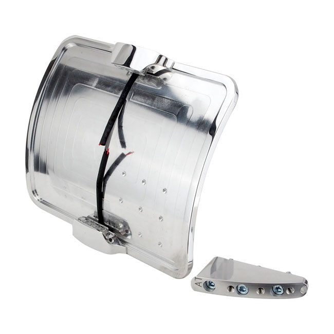 Licence plate holder - Austria polished