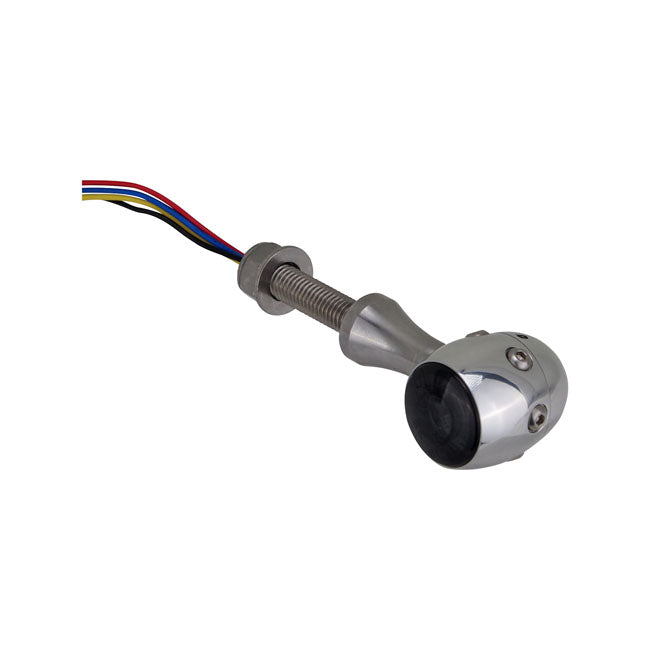 Retro LED Turnsignal combo 3 in 1 alu polished Part 563618