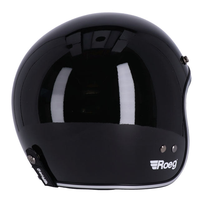 Roeg Jett Helmet Gloss Black – XS