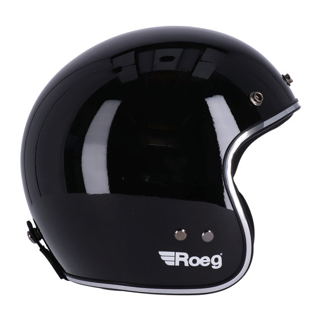 Roeg Jett Helmet Gloss Black – XS