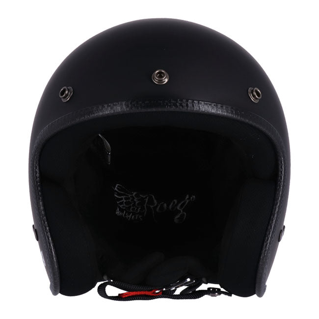 Roeg Jett Helmet Matte Black – XS