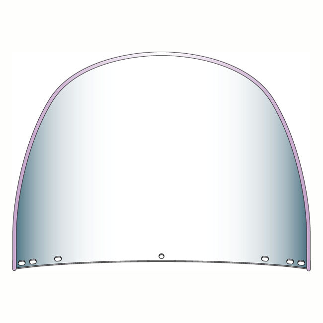 National Cycle Replacement Beaded Top Windshield Window. Clear – H-D with OEM 7-Bolt Pattern Beaded…