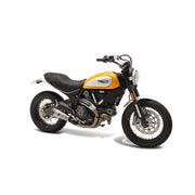 Mustang 1-P Tripper Fastback Seat Tuck-n-Roll Black – 2015–2020 Ducati Scrambler 800