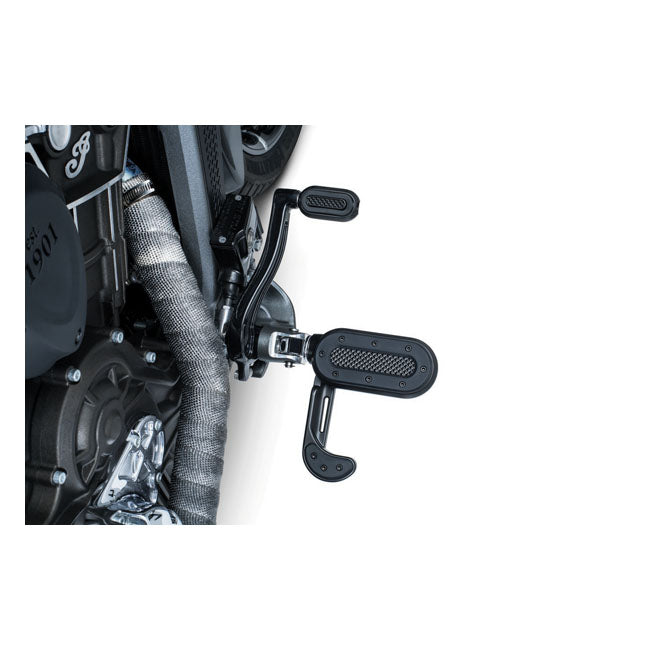 Kuryakyn Heavy Industry Shift & Brake Peg Black – Shift Indian: 2014–2020 Indians Rear…