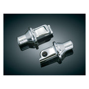Kuryakyn Tapered Peg Adapters Rear Chrome – Rear OEM Peg Mounts: 2014–2020 Indian…
