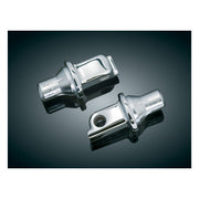 Kuryakyn Tapered Peg Adapters Rear Chrome – Rear OEM Peg Mounts: 2014–2020 Indian…