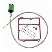 Feuling Oil Tank Breather Kit. Polished. Dyna – 1999–2005 Dyna