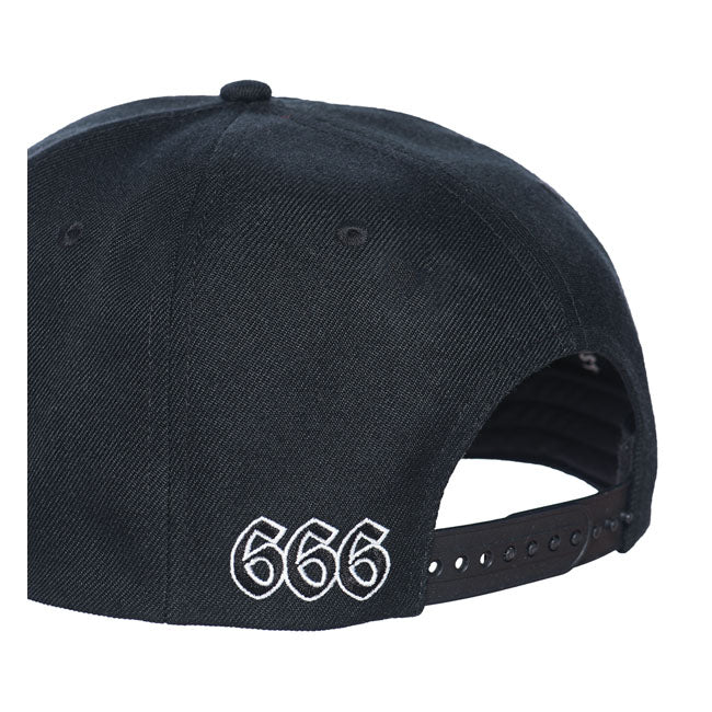 West Coast Choppers Wcc Og Classic Round Bill Cap Black – One Size Fits Most