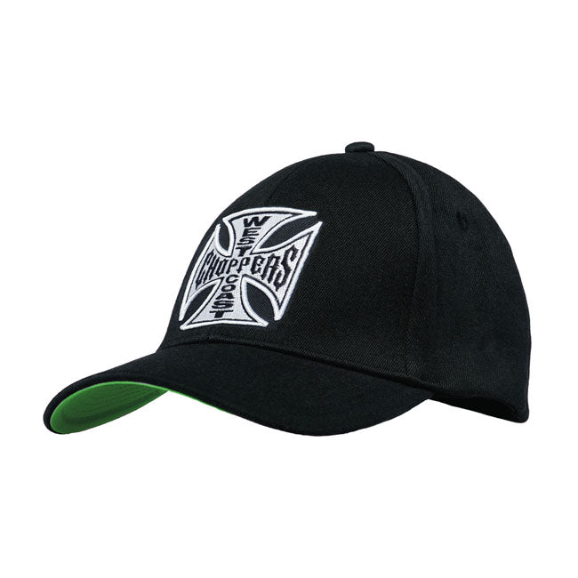 West Coast Choppers Wcc Og Classic Round Bill Cap Black – One Size Fits Most
