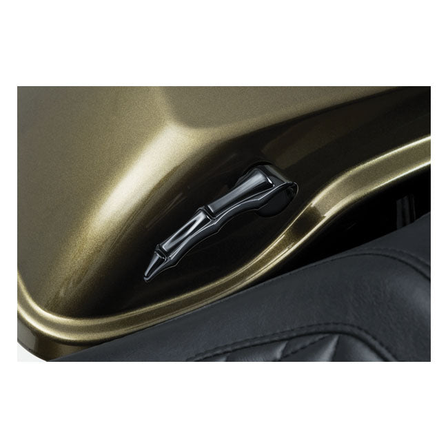 Kuryakyn Zombie Saddlebag Latch Handles – 2014–2025 Touring with Hard Bags
