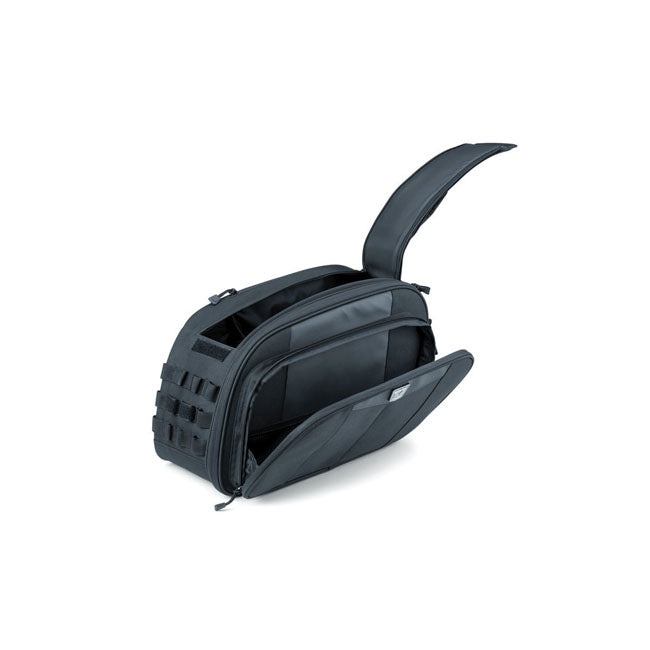 Kuryakyn Momentum Outrider Throw-over Saddlebags. Black – Universal