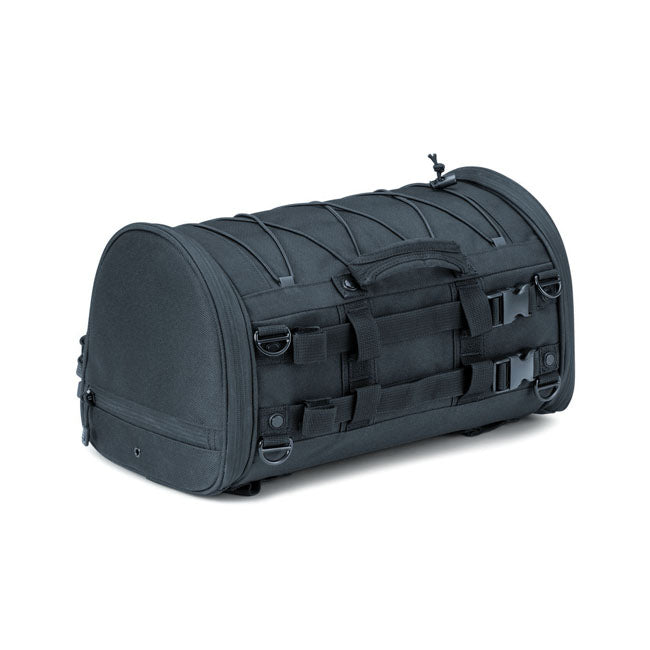 Kuryakyn Momentum Rambler Roll Bag, Black – Universal