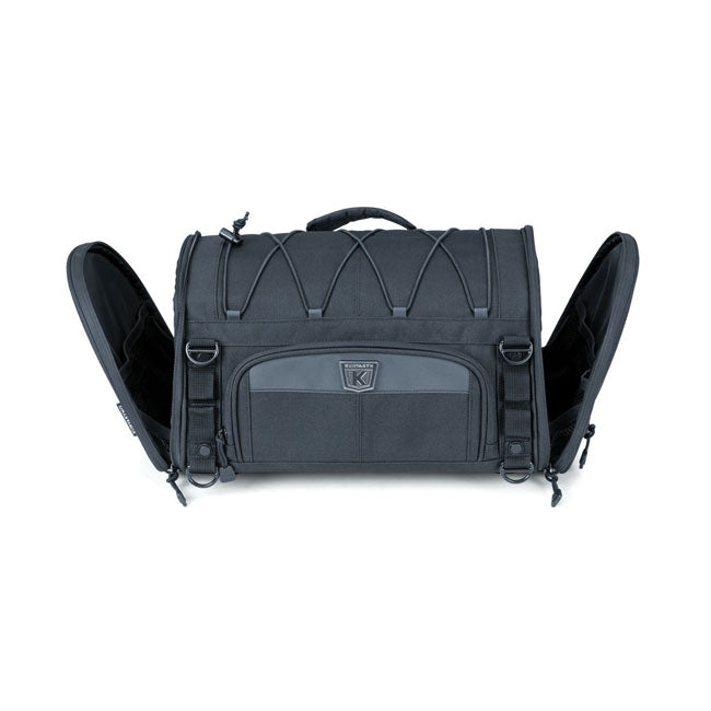 Kuryakyn Momentum Rambler Roll Bag, Black – Universal