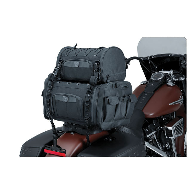 Kuryakyn Momentum Rambler Roll Bag, Black – Universal