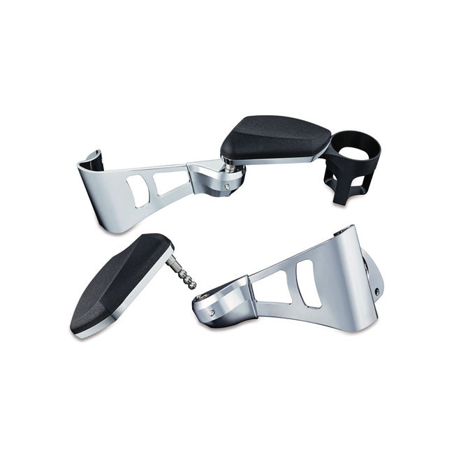 Kuryakyn Passenger Armrest Set. Chrome – 2014–2025 Touring (Excl. 2023–2025…