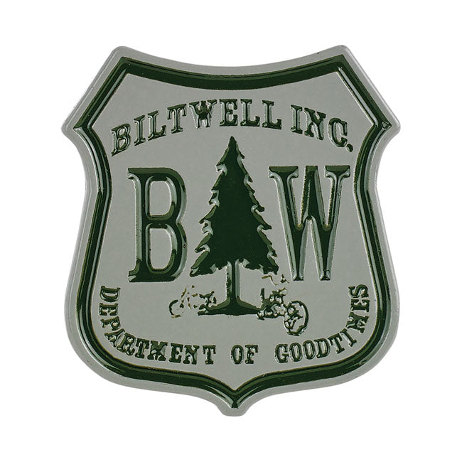 Biltwell Enamel Pin Good Times Green/Grey – Fits to Your Jacket; Vest; Backpack or…
