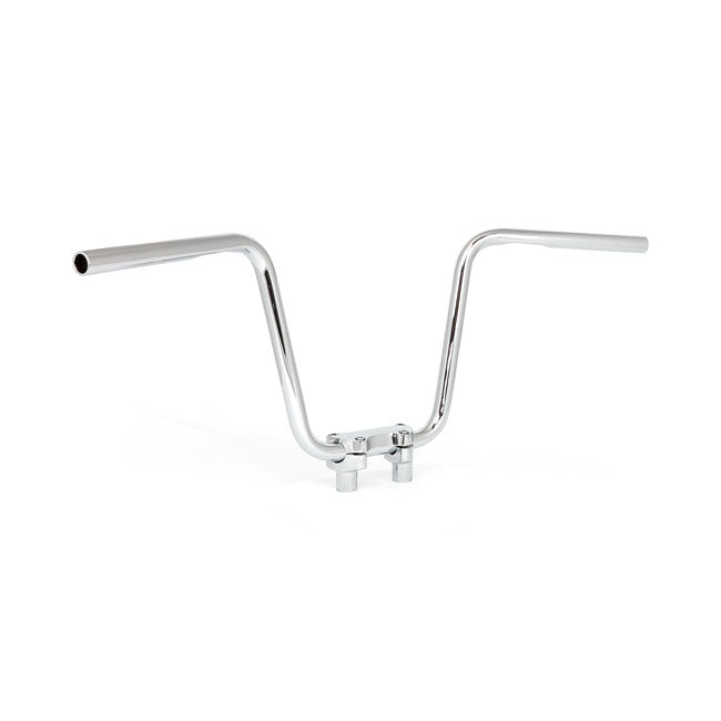 Fehling CRC 1" Apehanger Narrow Style. 30Cm High. Chrome – 1982–2022 H-D with 1" I.D. Risers