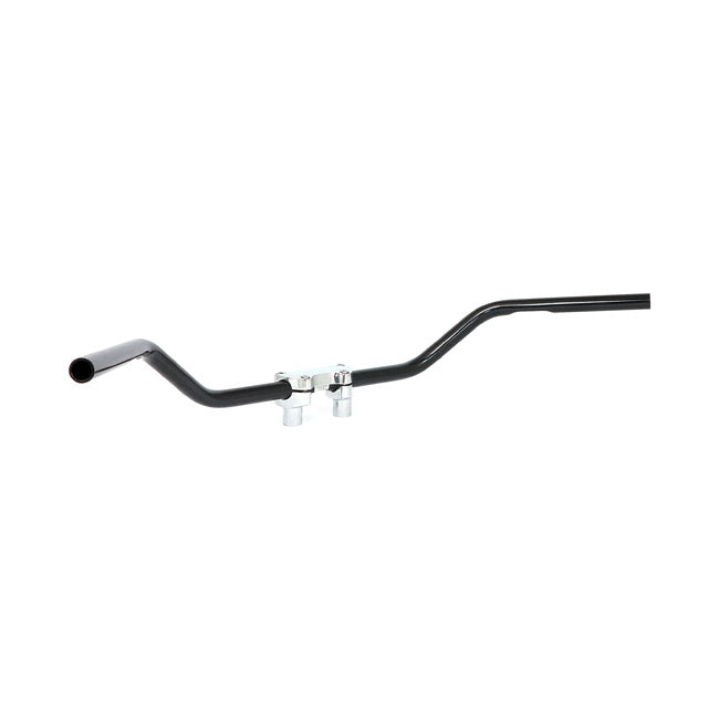 1" Flat Track Bar Black T†V Appr