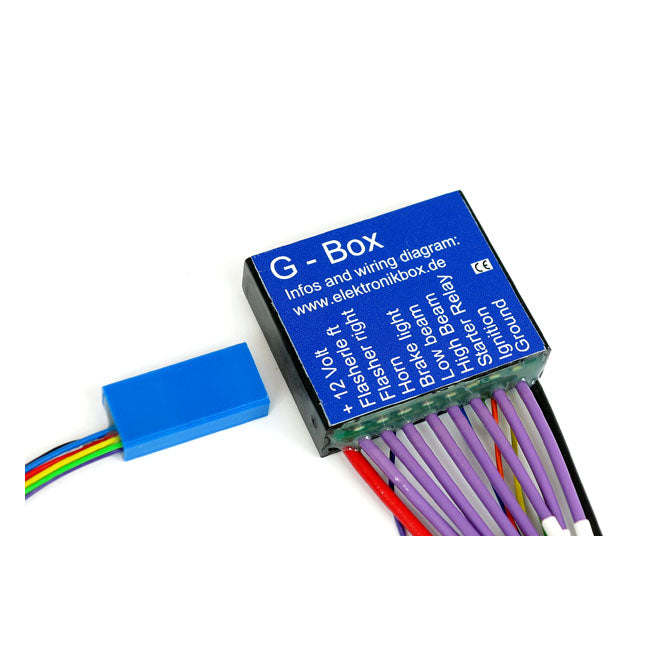 Axel Joost  Elektronik, Brain Box G for Box G. With 1 Handlebar Wiring Adaptor Box