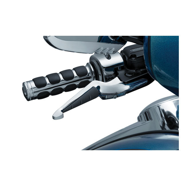 Kuryakyn ISO handlebar lever set 14-16 Electra Glides, Street Glides; 15-16 Road Glides; 2014 FLHRSE CVO Road King