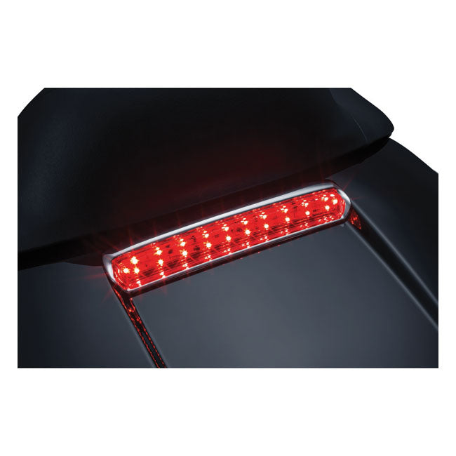 Kuryakyn Tour-Pak® Lid Light. Chrome – 2014–2025 FLT/Touring. With OEM…