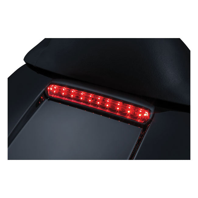 Kuryakyn Tour-Pak® Lid Light. Satin Black – 2014–2025 FLT/Touring. With OEM…