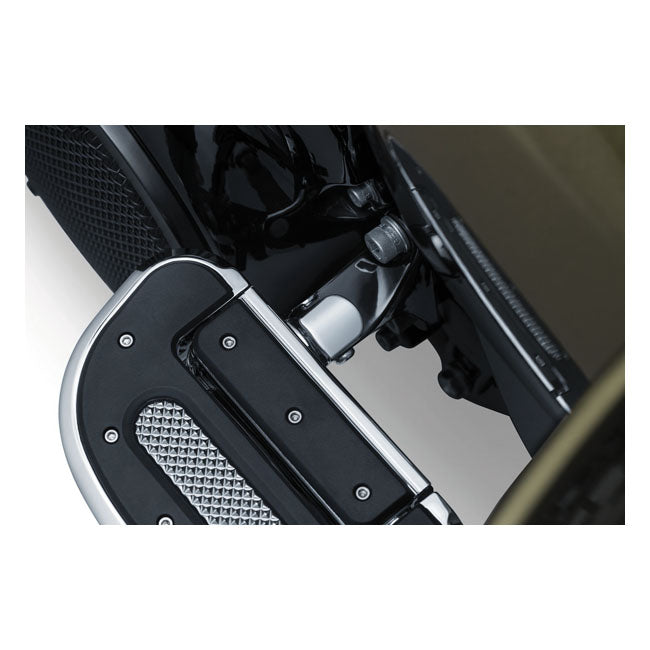 Kuryakyn Non-Pivoting Splined Peg Adaptors For Harley-Davidson Touring & Dyna Motorcycles