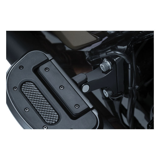 Kuryakyn Non-pivoting Splined Footpeg Adapters – Passenger Mounts on: 2015–2016FLHTCUL…
