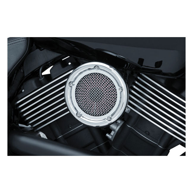 Crusher® Velociraptor® Air Cleaner Chrome for 15-20 XG Street (Excl. Street Rod)