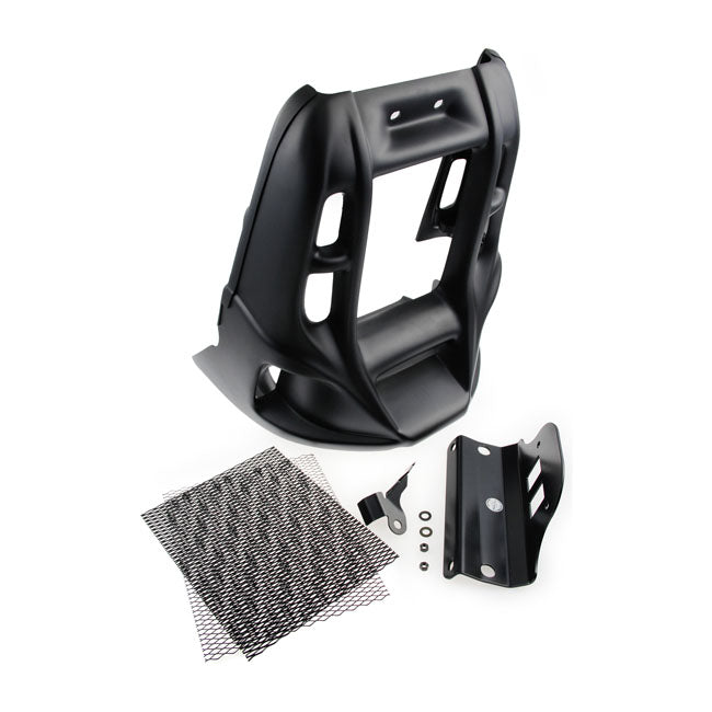 Cult-Werk Radiator Cover Racer Black – 2002–2017 V-Rod; Night Rod/Special