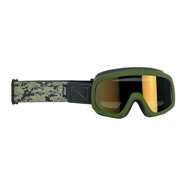 Biltwell Overland 2.0 Grunt Goggle Olive Camo – Most Open Face Helmets and Full Face…