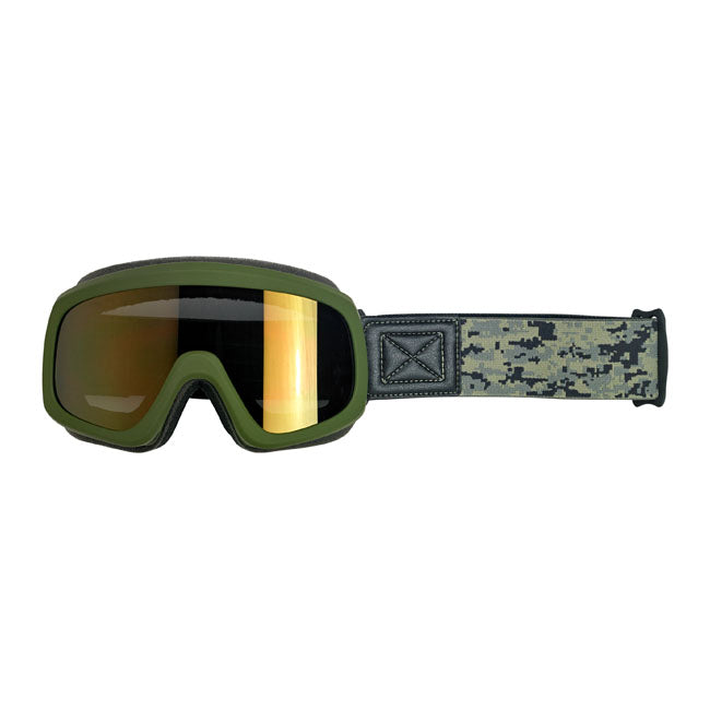 Biltwell Overland 2.0 Grunt Goggle Olive Camo – Most Open Face Helmets and Full Face…
