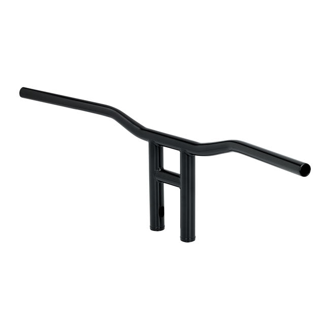 Biltwell Tyson XL handlebar 10" black 82-22 H-D (excl. 08-22 e-throttle) with 3-1/2" mount bolt spacing